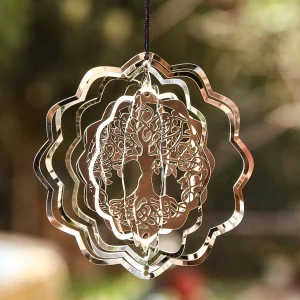 Divine Tree of Life Wind Chime for Outdoor Decoration